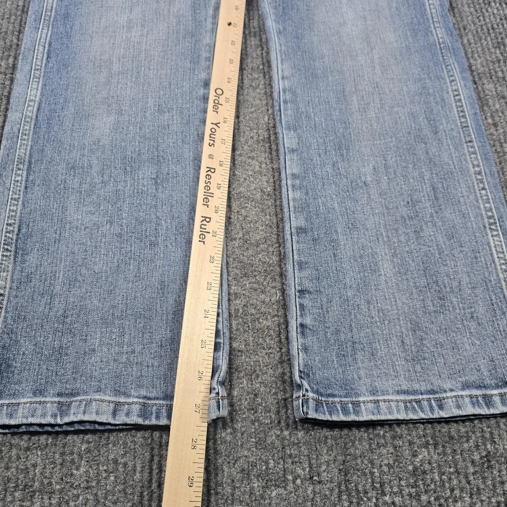 Wrangler Retro Relaxed Boot Jeans Mens 34x30 Blue Bootcut Light Wash Denim 32x28